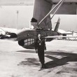 Courtesy photo
Col. John Dale in his active-duty days poses with a drone ready for action.