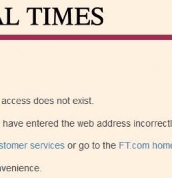 Here Is The FT’s Gold Price Manipulation Article That Was Removed