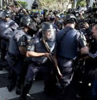 Police and World Cup Protesters Clash in Brazil
